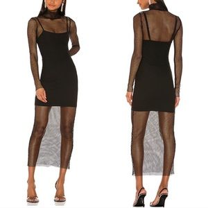 Very beautiful fish net dress. Never worn